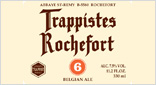 Trappistes Rochefort 6 belga sör