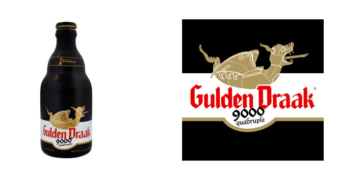 Gulden Draak 9000 Quadruple belga sör