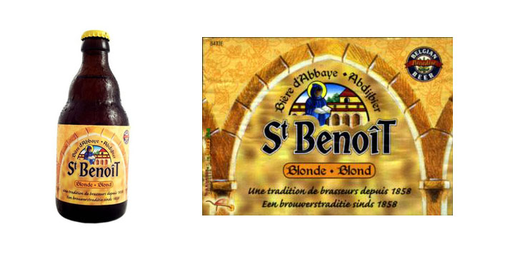 St. Benoit Blonde    belga sör